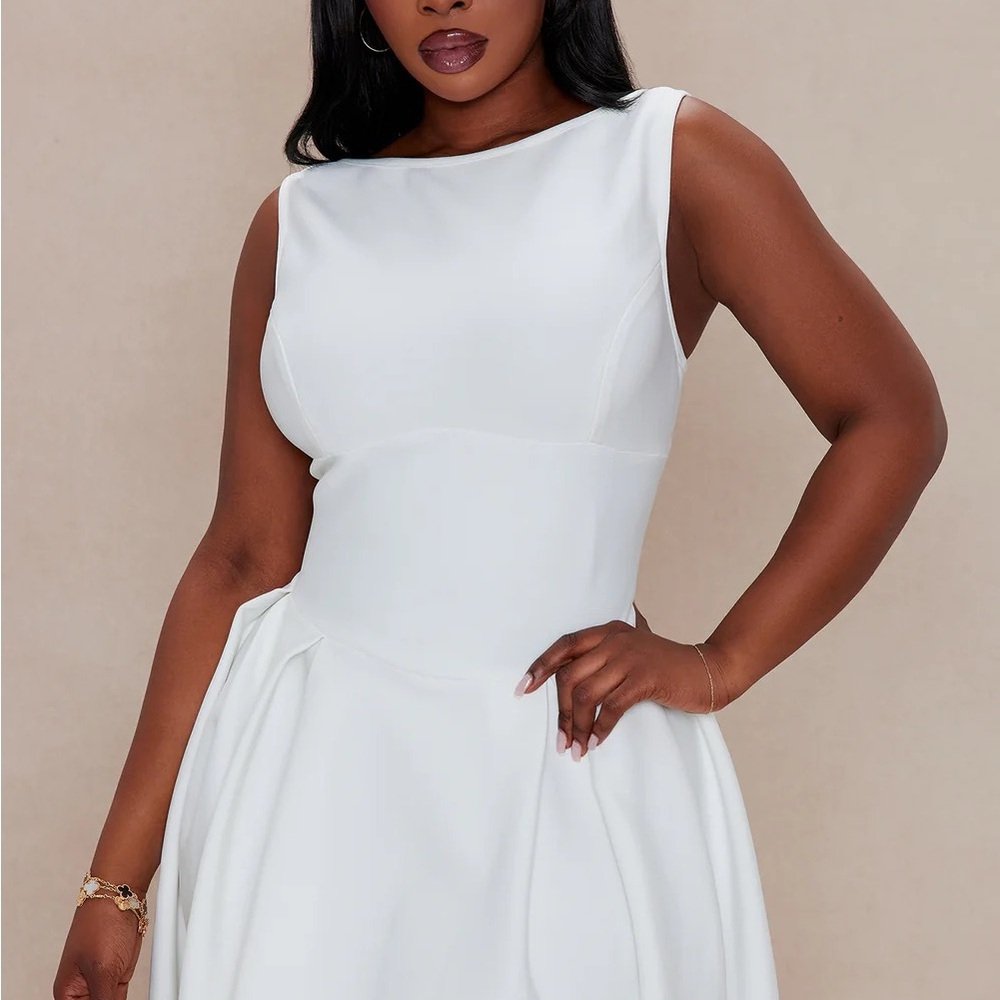 Fashion Nova White Maxi Dress - Picture 3 of 3
